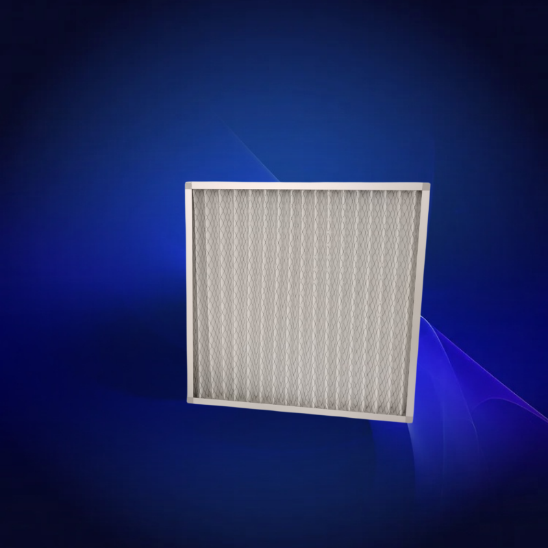 Medium Filter Industrial Panel Pleated Air Filter F8