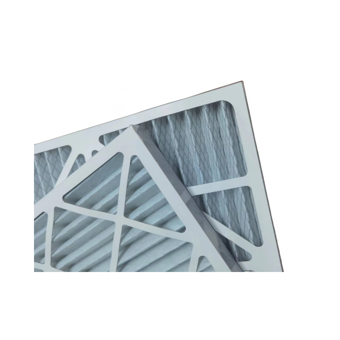 Pleated Paper Panel Air Filter with Cardboard Frame G4