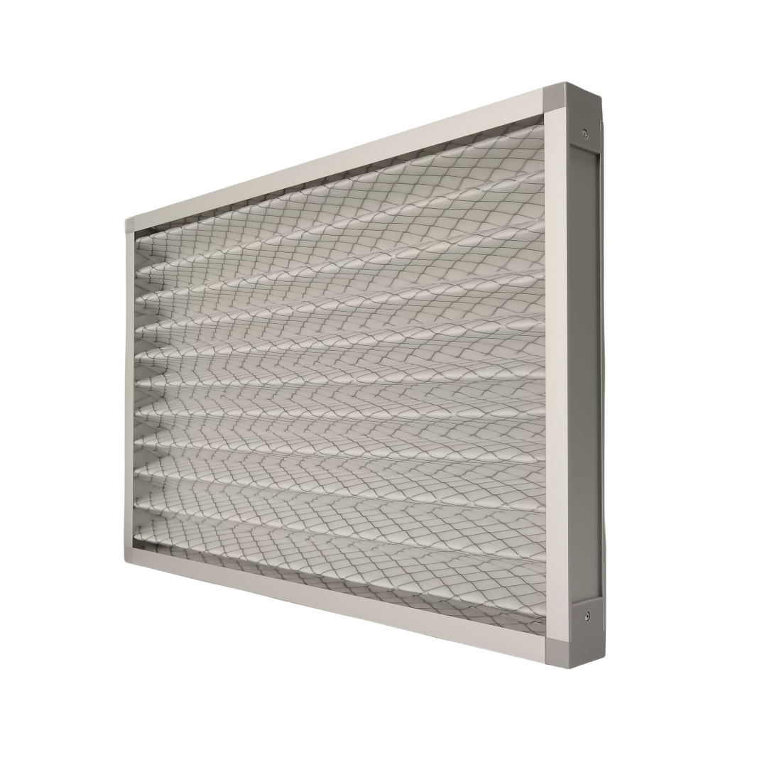 Medium Filter Industrial Panel Pleated Air Filter F5